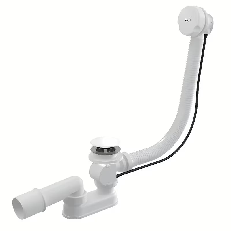 Automatinis sifonas Voniai Alca A51BM pro standartinis vonios su Ø52 mm nutekėjimo anga