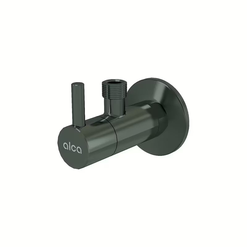 Kampinis ventilis Alca Individual su filtru gun metal blizgaus paviršiaus pro virštinkinis montavimas