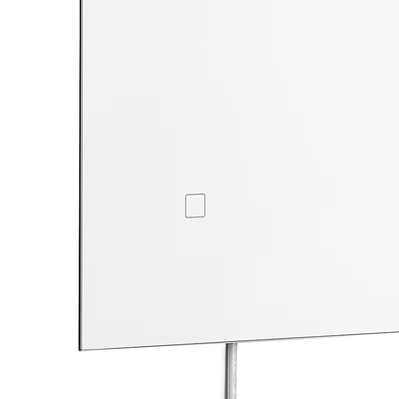 Stačiakampis LED veidrodis Amirro 60x100 cm, su jutikliu ir IP44 apsaugos klase