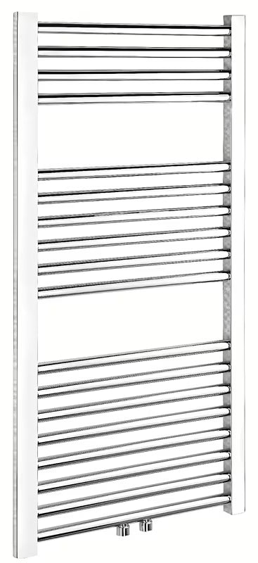 Chromo spalvos kombinuotas rankšluosčių džiovintuvas Anima Marcus 50x100 cm su centriniu prijungimu