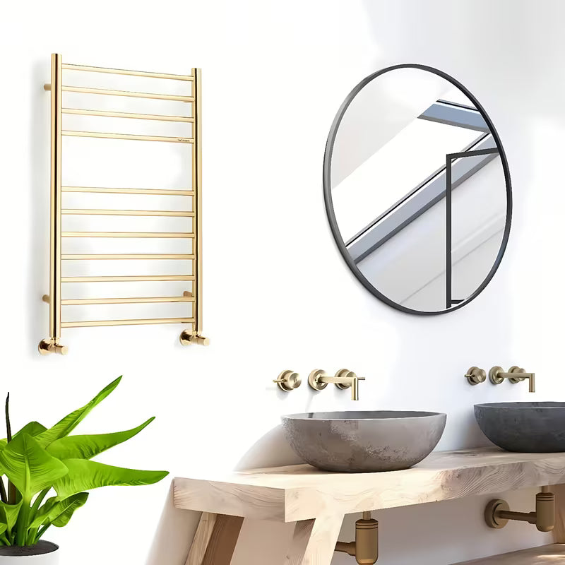 Kombinuotas rankšluosčių džiovintuvas Anima 60x120 cm su PVD dangos apdaila