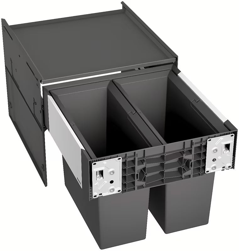 Blanco Select II šiukšliųdėžė rūšiavimo sistema su priekiniu ištraukimu pro spintelei 45 cm