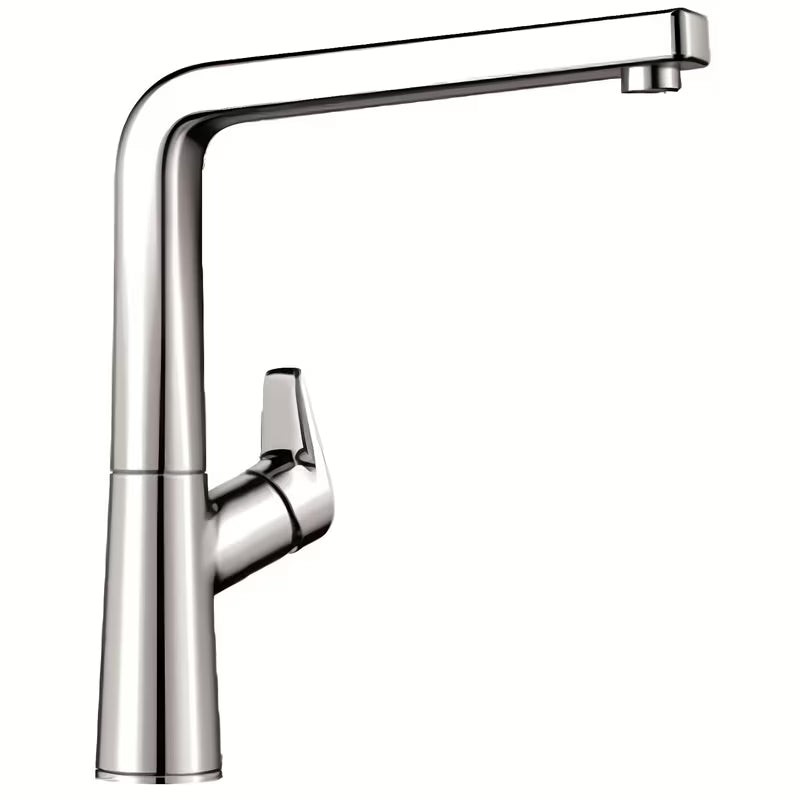 Blanco Avona svirtinis stovintis virtuvinis maišytuvas chromo spalvos su pasukamu snapu
