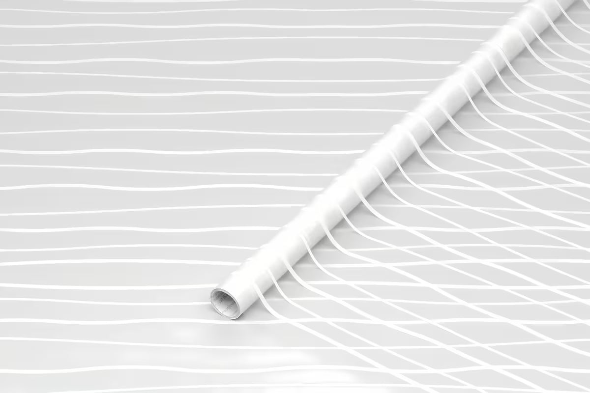 Skaidri statinė plėvelė d-c-fix Waves, skirta dušo kabinos, rulonas 0,675x1,5m.