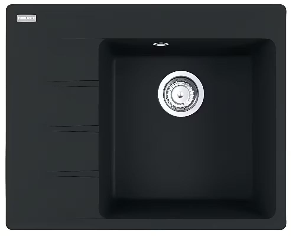 Fragranitinis virtuvės plautuvė Franke Centro 50 x 20 cm – modernių linijų, su švelniai užapvalintais kraštais.