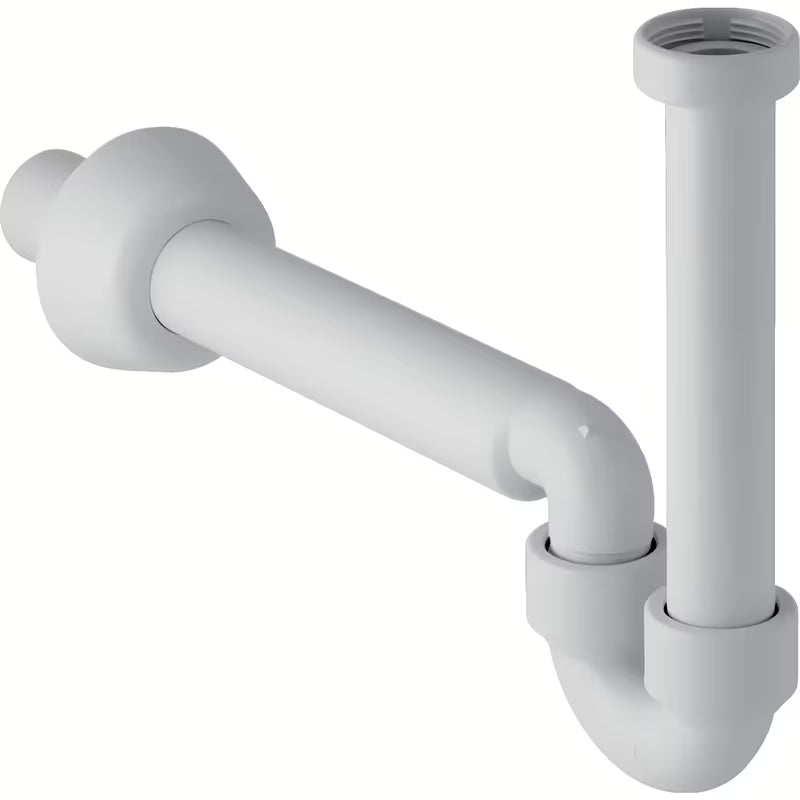 Vamzdinis sifonas Geberit praustuvui ir bidė su horizontaliu išvadu, plastikinis, d 32 mm