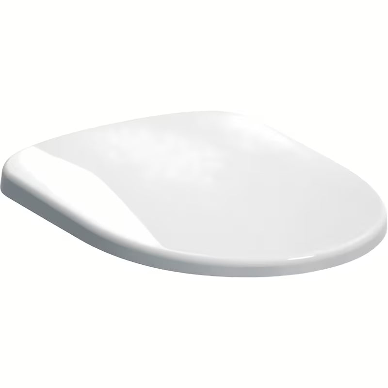 Balta KLOZETO dangtis Geberit Selnova su softclose technologija ir patvariu duroplasto paviršiumi.