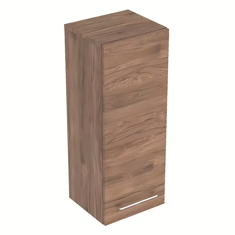 Pakabinama vonios spintelė Geberit Selnova riešuto dekoro hickory, 33x29,7x85 cm.