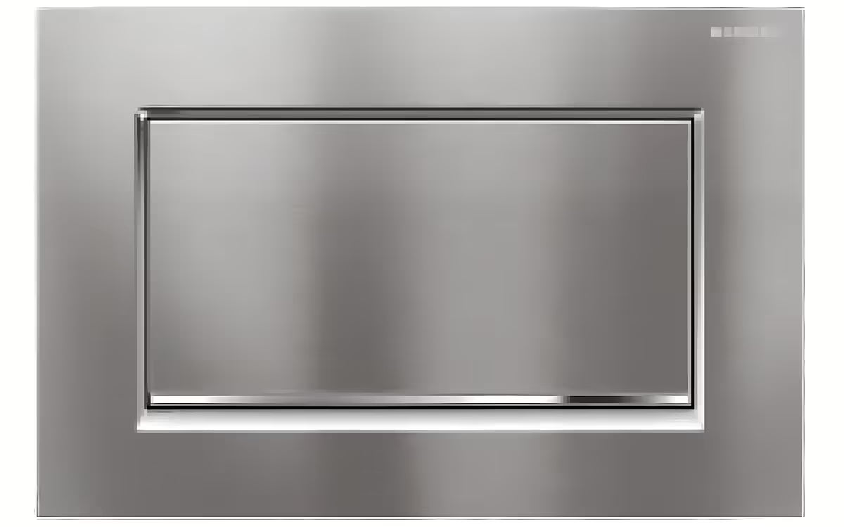 Vandens nuleidimo Mygtukas Geberit Sigma30 šukuotas chromas, pro nuleidimas Start/Stop