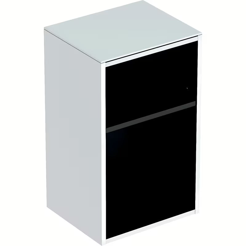 Geberit Smyle Square pakabinama vonios spintelė 36x60x30 cm, baltos spalvos
