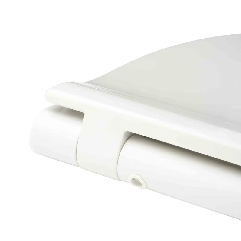 Balta itin plona KLOZETO dangtis Glacera EasySlim33 iš duroplasto su softclose ir EasyLock tvirtinimu