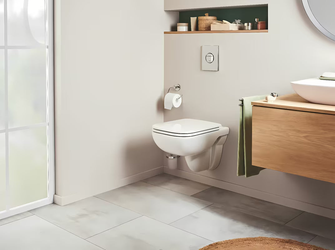Grohe bauedge Ceramic KLOZETO dangtis iš duroplasto su softclose ir EasyLock, spalva – alpine-white