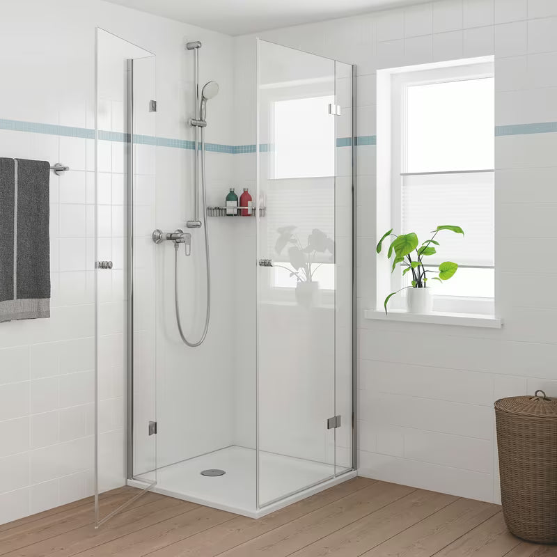 Grohe bauloop svirtinis sieninė dušo maišytuvas chromo spalvos be dušo komplekto