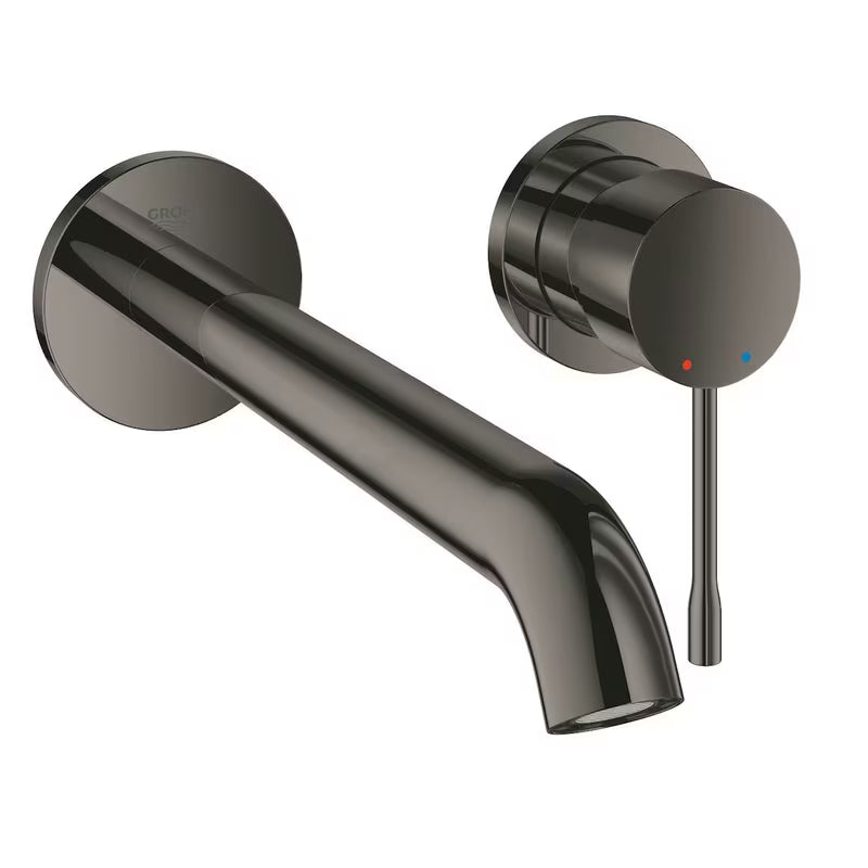 Potinkinė praustuvo maišytuvas Grohe Essence New, Hard Graphite spalvos, su svirtiniu valdymu