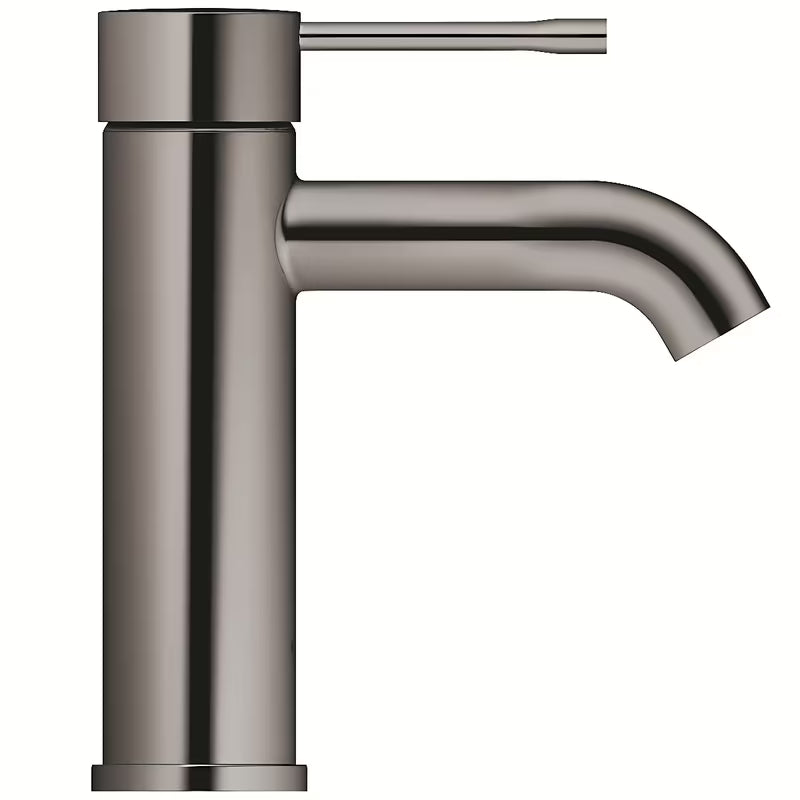 Praustuvo svirtinis maišytuvas Grohe Essence New su aukštu snapu, Hard Graphite apdailos.