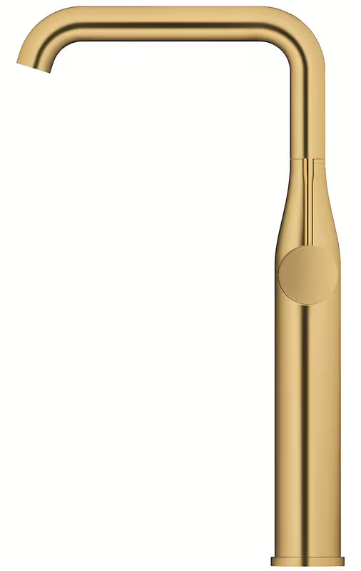 Grohe Essence New aukštas praustuvo maišytuvas brushed cool sunrise su pasukamu snapu