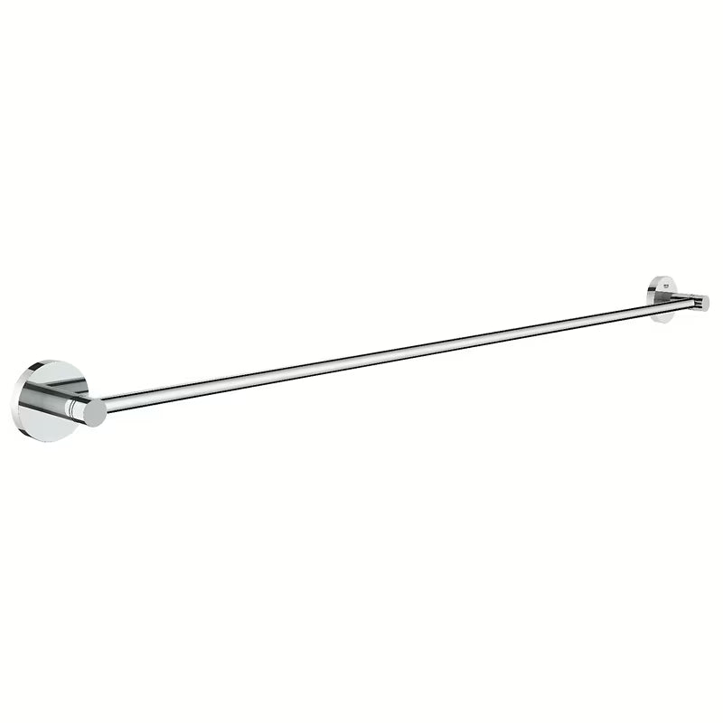 Chromuotas rankšluosčio laikiklis Grohe Essentials su Grohe StarLight paviršiumi ir paslėptu tvirtinimu.