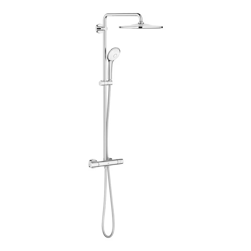 Grohe Euphoria System dušo sistema su termostatiniu maišytuvu chromo spalvos
