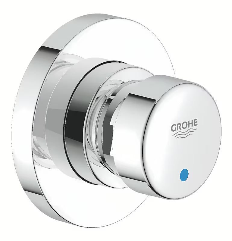 Grohe Euroeco savaime užsidarantis praustuvo ventilis, chromuotas, pro montuoti į sieną