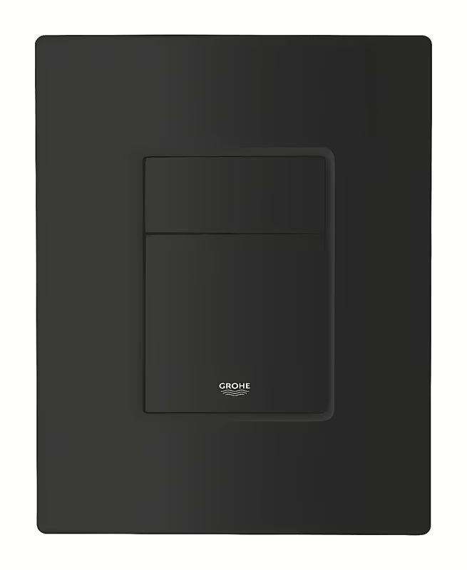 Vandens nuleidimo Mygtukas Grohe Even matt black apdailos su dvigubu nuleidimu
