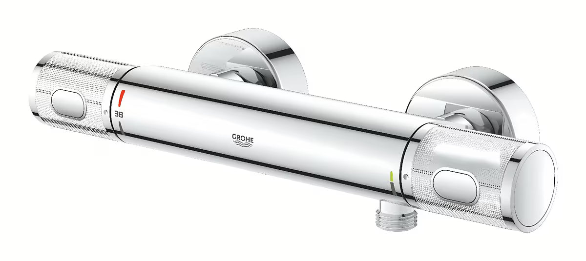 Grohe Grohtherm 1000 termostatinė sieninė dušo maišytuvas, chromo spalvos
