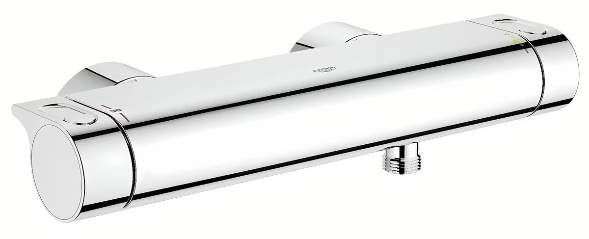 Chromuotas termostatinė dušo maišytuvas Grohe Grohtherm 2000 pro montuojamas ant sienos