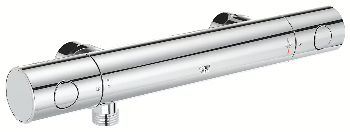 Chromuota sieninė termostatinė dušo maišytuvas Grohe Grohtherm 800 Cosmopolitan