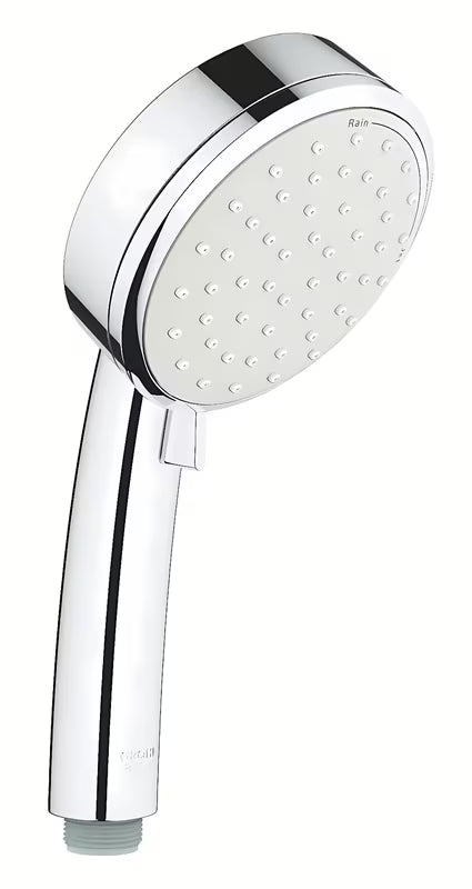 Chromo spalvos dušo galvutė Grohe New Tempesta Cosmopolitan, rankinis dušas 10 cm skersmens, 2 funkcijos.