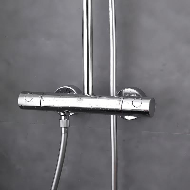 Dušo sistema Grohe New Tempesta Cosmopolitan 160 su termostatiniu maišytuvu chromo spalvos