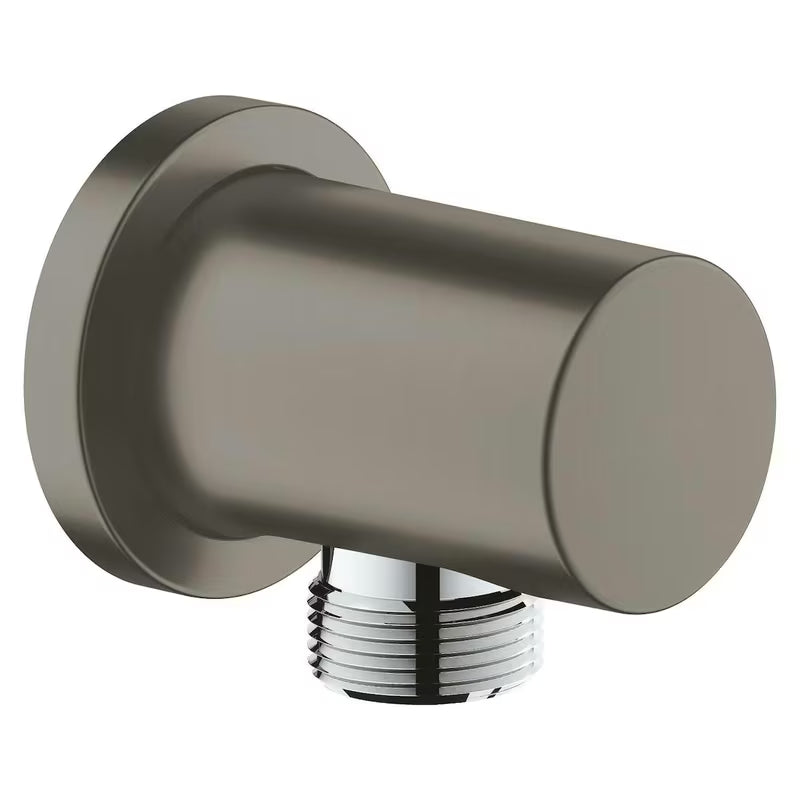 Išvadas potinkinis dušai Grohe Rainshower neutral su apvalia rozete, paviršius brushed hard graphite