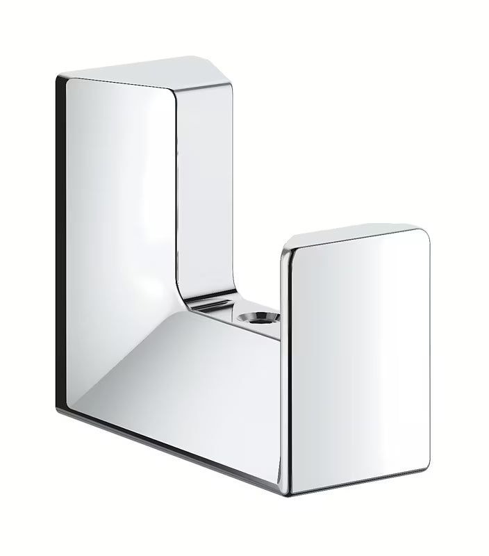Chromuotas chalato kabliukas Grohe Selection Cube su paslėptu tvirtinimu prie sienos