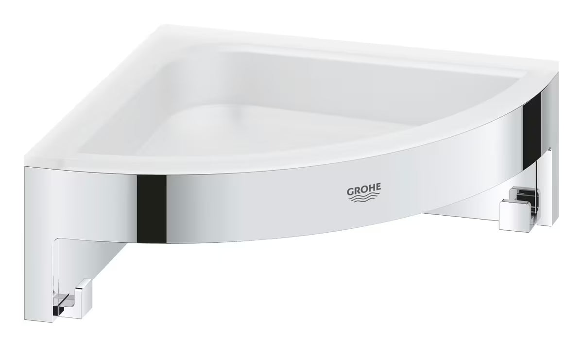 Kampinė lentyna Grohe Start Cube Accessories, chromo spalvos
