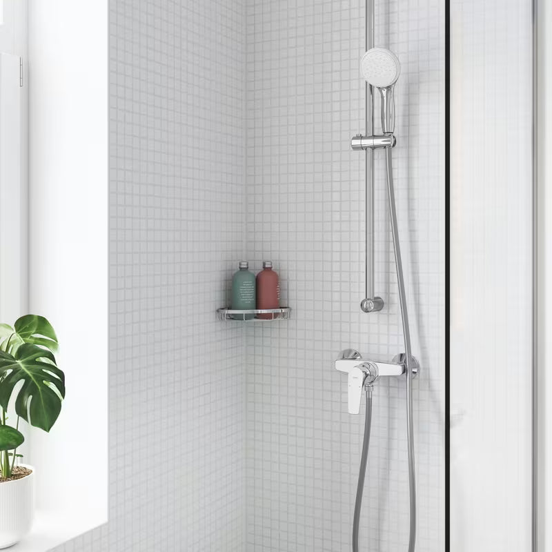 Sieninė svirtinis dušo maišytuvas Grohe Start Flow chromo spalvos