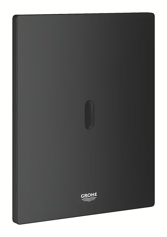 Grohe Tectron Bau E vandens nuleidimo mygtukas phantom black su infraraudonųjų spindulių valdymu