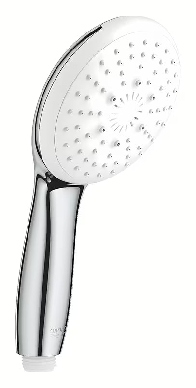 Chromuotas rankinis dušas Grohe Tempesta su trimis srovėmis: Rain, Jet ir Massage