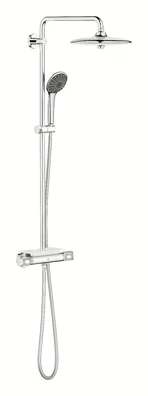Dušo sistema Grohe Vitalio Joy 260 su termostatiniu maišytuvu, chromo spalvos