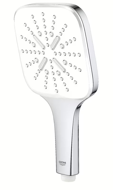 Chromuotas rankinis dušas Grohe Vitalio 130 SmartActive Cube su trimis srovėmis ir SmartTip valdymu
