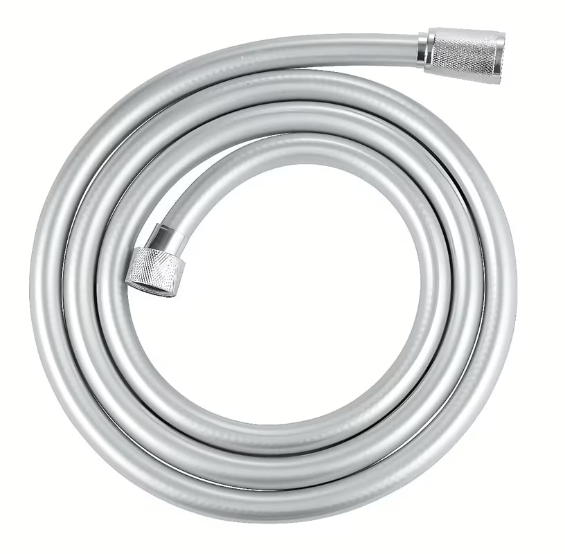 Chromuotas dušo žarna Grohe vitalioflex Silver 1750 mm su TwistStop funkcija ir AntiFold apsauga