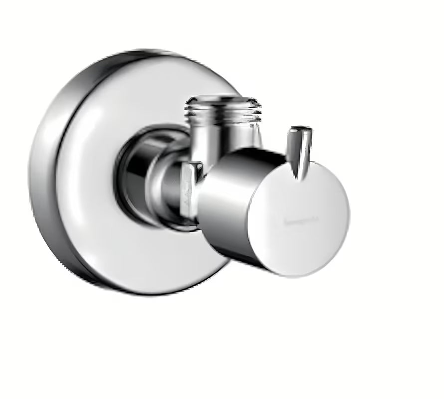 Kampinis ventilis Hansgrohe su standartine G 1/2 į G 3/8 jungtimi