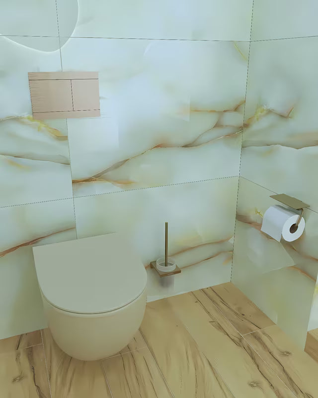 Hansgrohe addstoris tualetinio popieriaus laikiklis su lentynėle šlifuotos bronzos spalvos, tvirtinamas prie sienos