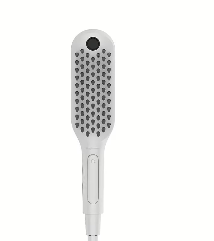 Hansgrohe dogshower rankinis dušo galvutė matinės baltos spalvos pro šuns maudymui su trimis srovės tipais.