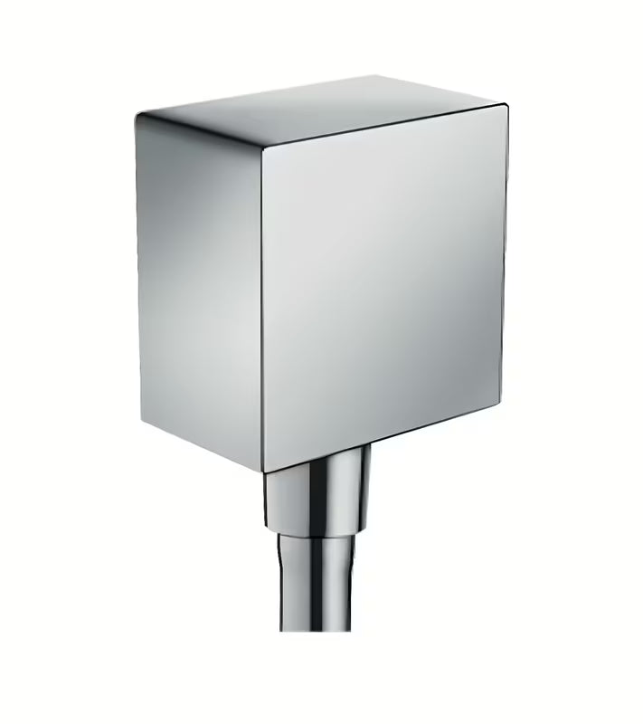 Hansgrohe fixfit Square išvadas potinkinis dušo žarnos, chromo spalvos su atbuliniu vožtuvu