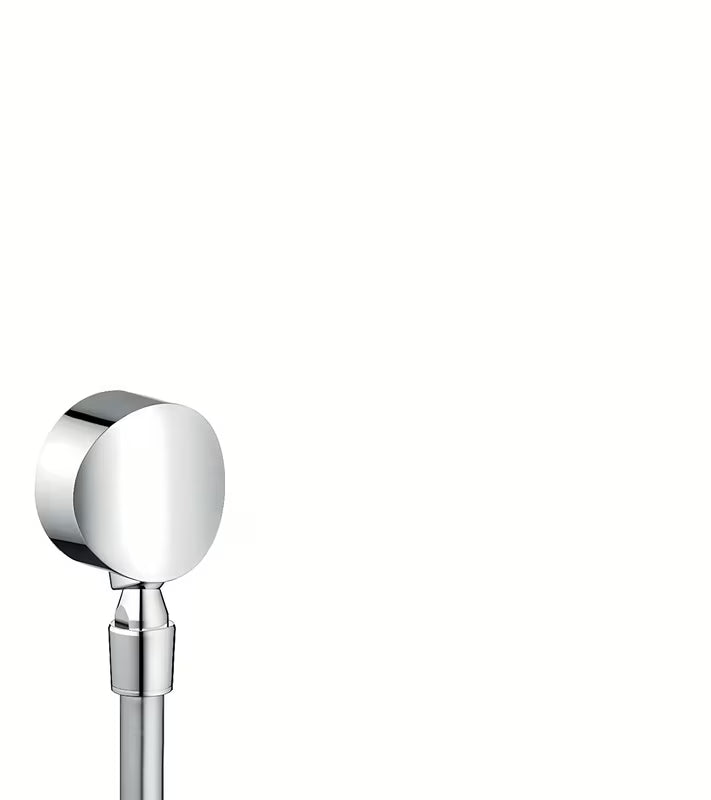 Hansgrohe fixfit išvadas potinkinis chromo spalvos su atbuliniu vožtuvu ir jungtimi dušo žarnos su rutuliniu šarnyru