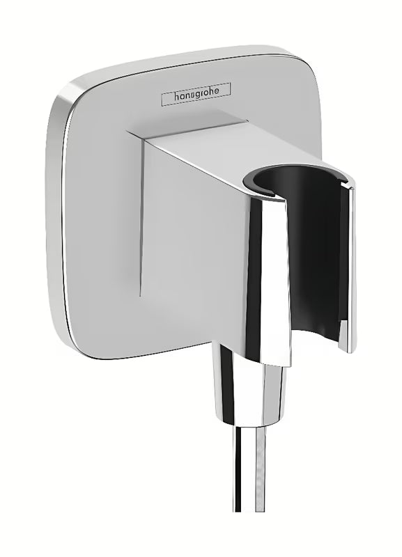 Hansgrohe fixfit Q išvadas potinkinis chromo spalvos su dušo laikikliu ir atbuliniu vožtuvu