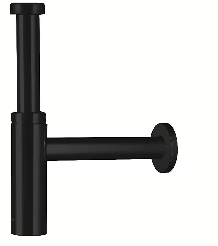 Hansgrohe Flowstar S praustuvo sifonas matinės juodos spalvos, stačiakampio dizaino