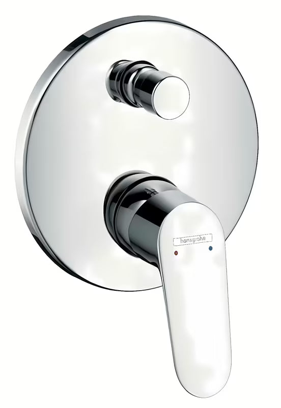 Hansgrohe Focus potinkinė svirtinis dušo ir vonios maišytuvas, chromo spalvos