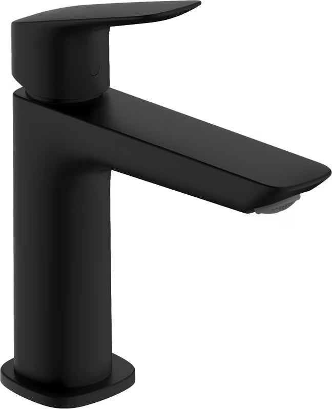 Hansgrohe Logis svirtinis praustuvo maišytuvas su praustuvo dugno vožtuvas matinės juodos spalvos