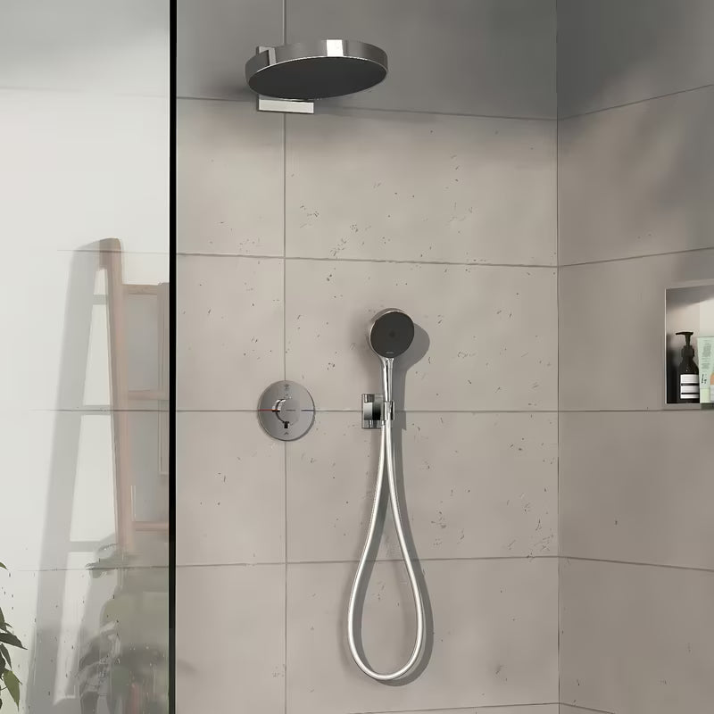 Hansgrohe showerselect Comfort S potinkinė termostatinė dušo maišytuvas chromo spalvos