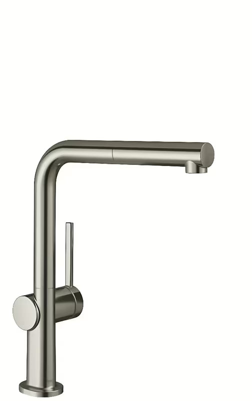 Hansgrohe Talis virtuvinis maišytuvas su ištraukiamu dušeliu nerūdijančio plieno išvaizdos