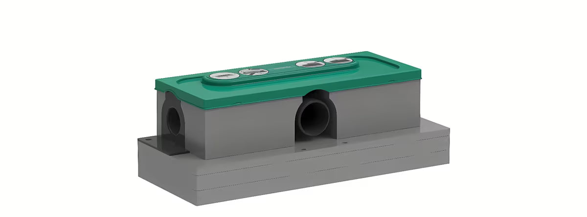 Hansgrohe ubox bazinis korpusas pro dušo latakas 34,3 cm su DN50 jungtimi